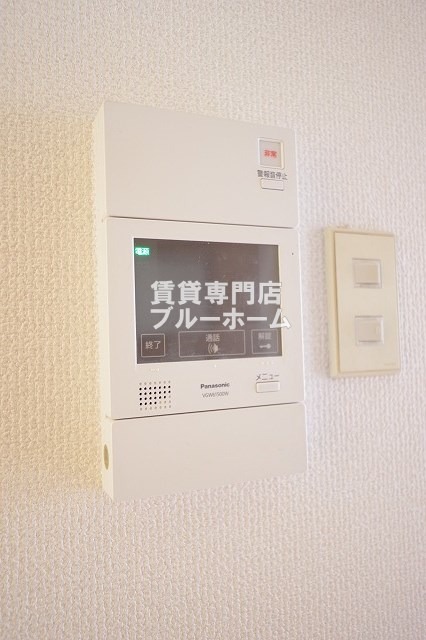 セキュリティ　カメラ付きでセキュリティー面も安心！