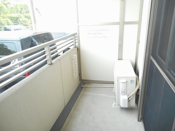 バルコニー　日当たり良好！