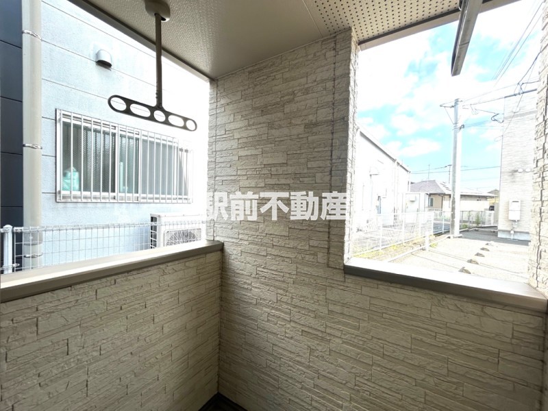 バルコニー　屋根付きです☆