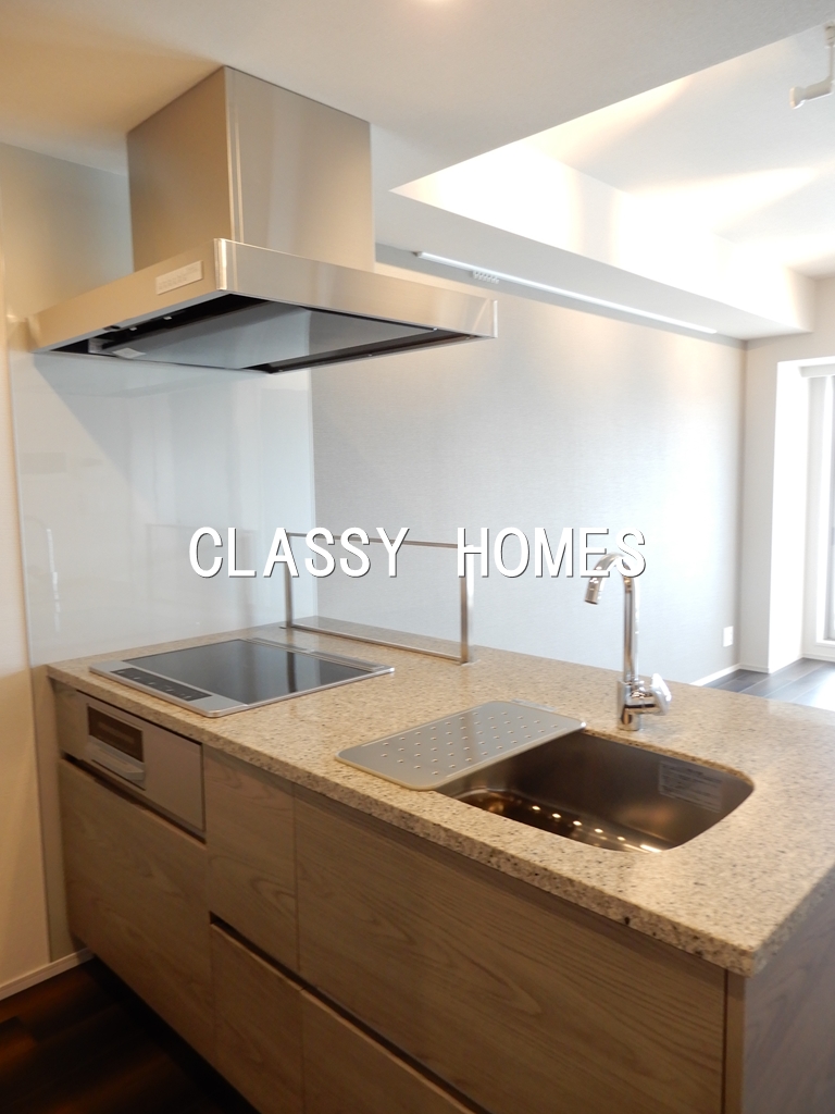 キッチン　2022年竣工　ザ・パークワンズ高輪：キッチン