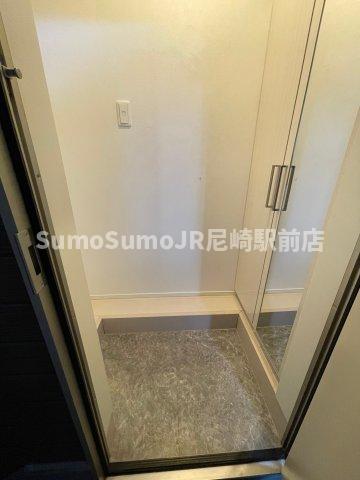 玄関　明るい玄関です