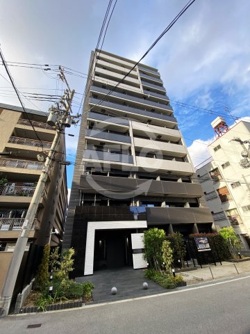 建物外観　レジュールアッシュ桜宮リバーテラス　外観