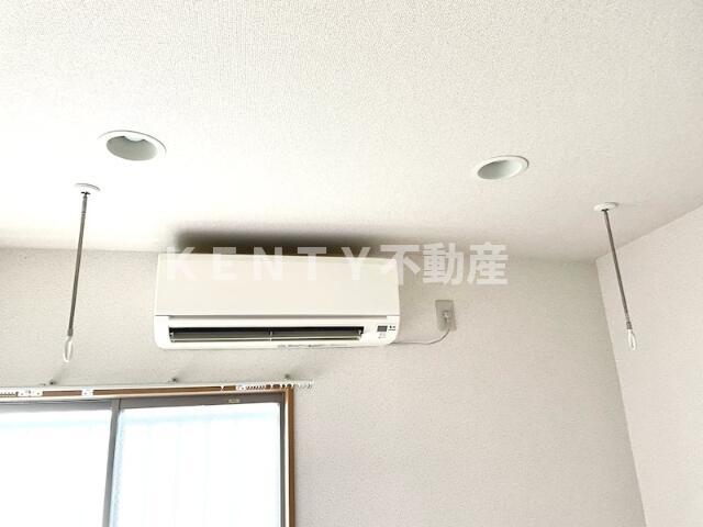 その他設備　室内物干し付で便利