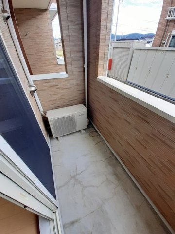 バルコニー　落ち着いた時間を過ごせるバルコニーです