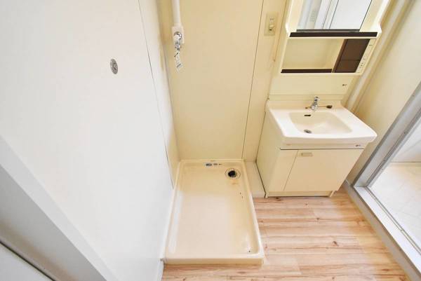 洗面設備　ビレッジハウスの同一物件・同一タイプの間取りの写真です