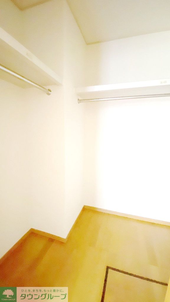 収納　うれしいウォークインクローゼット☆