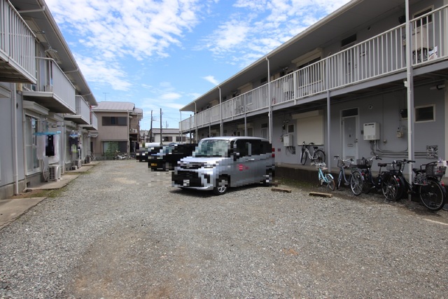駐車場　駐車場要空き確認