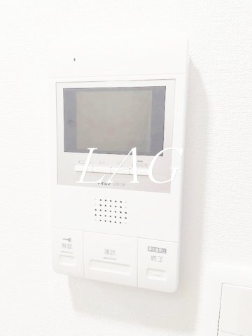 セキュリティ　モニター付きインターホンです。