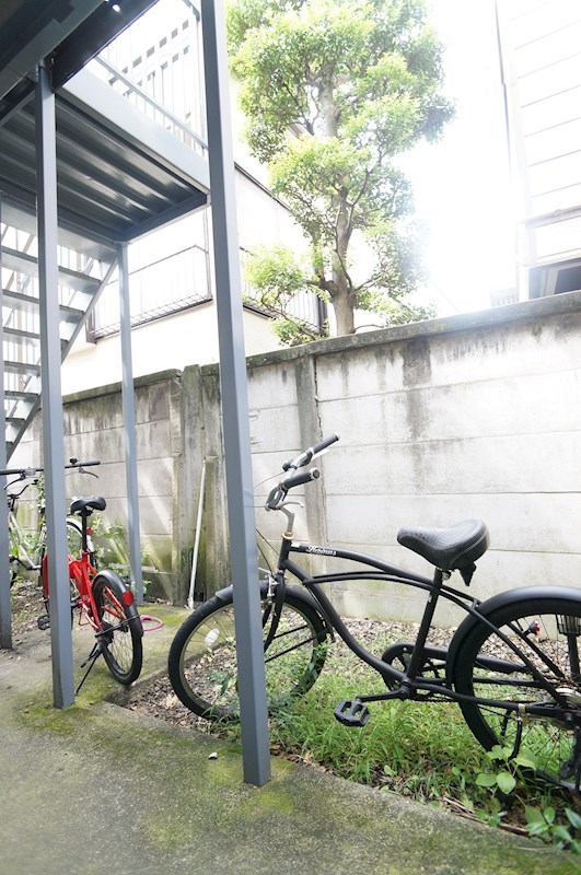 その他共有部分　自転車置くスペースになります。