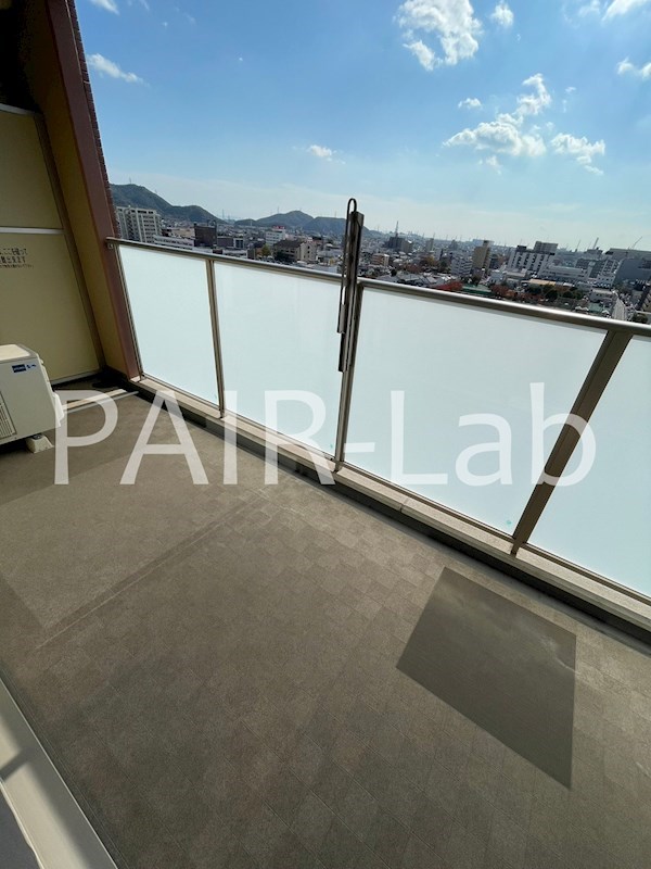 バルコニー　同物件別部屋の参考写真です。