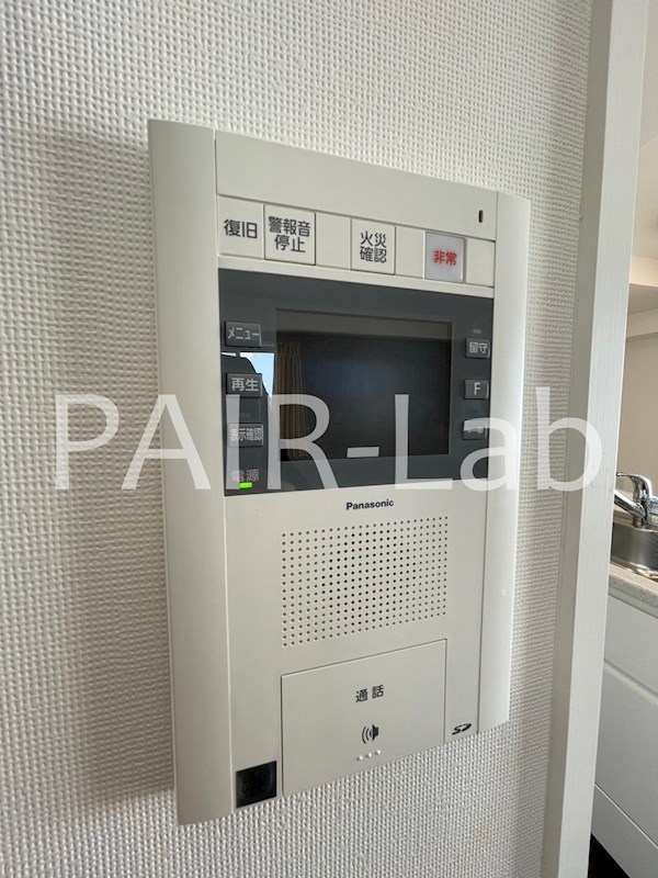 セキュリティ　同物件別部屋の参考写真です。