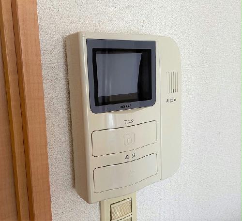 セキュリティ　モニター付きインターホン