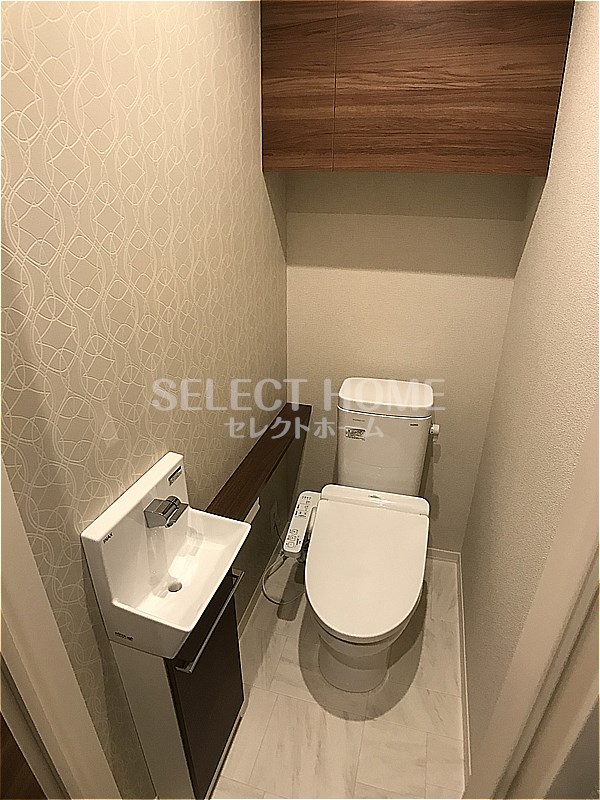 トイレ　ゆったりとした空間のトイレです