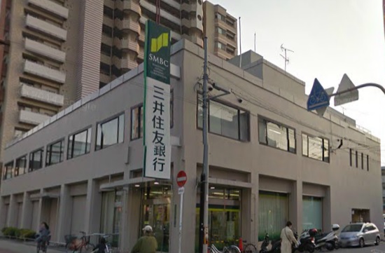 銀行　三井住友銀行 深江橋支店（銀行）まで822m