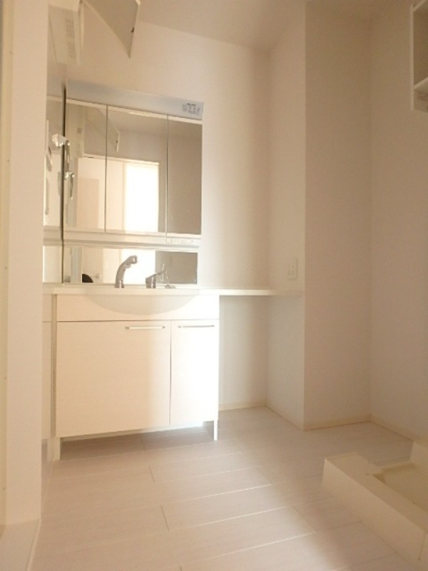 洗面設備　図面と現状に相違がある場合には現状を優先