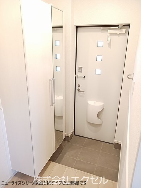 玄関　施工イメージです。