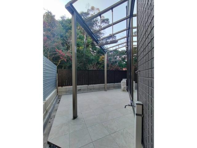 庭　緑を見ながらくつろいで下さい♪