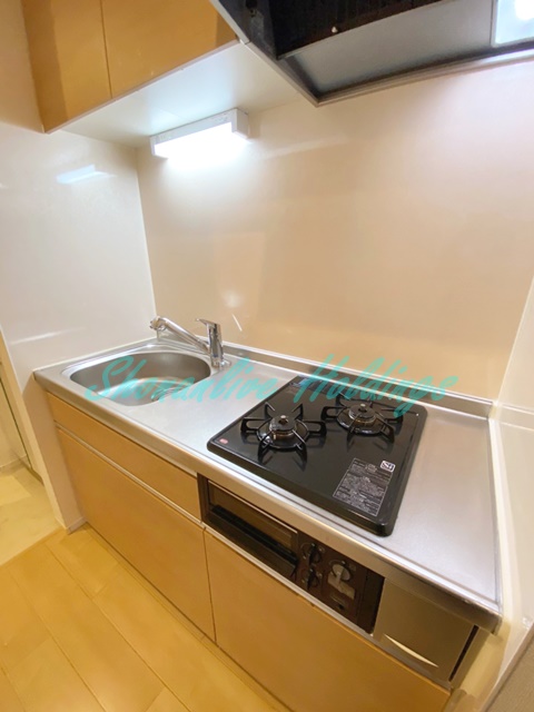キッチン　都市ガス・2口ガスコンロキッチン♪