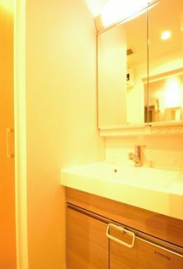 洗面設備　洗面です。