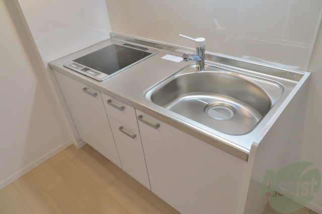 キッチン　このキッチンならストレス無く、お料理できますね