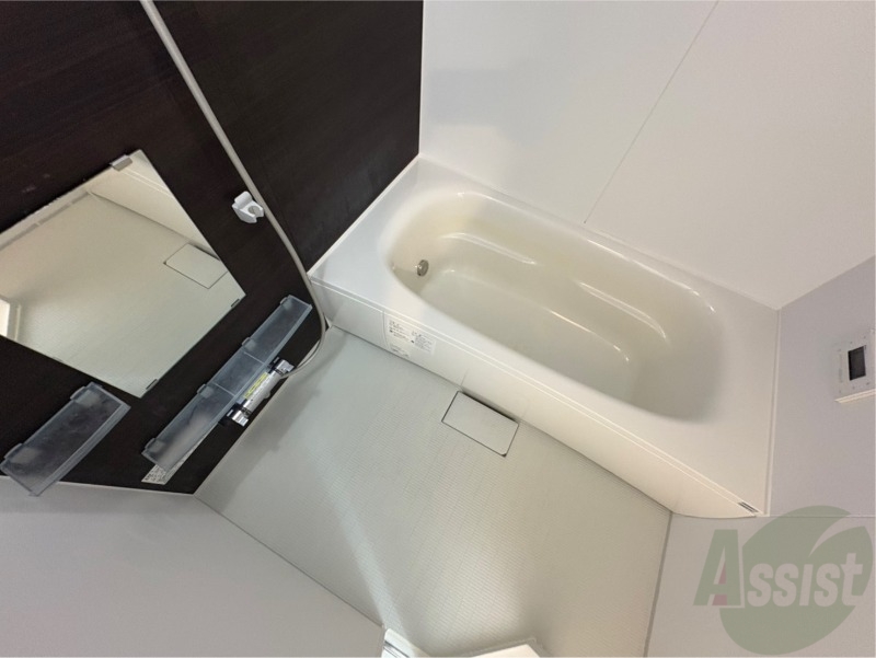 バス・シャワールーム　お風呂です。ゆっくりお風呂につかるのも体に良いですね～