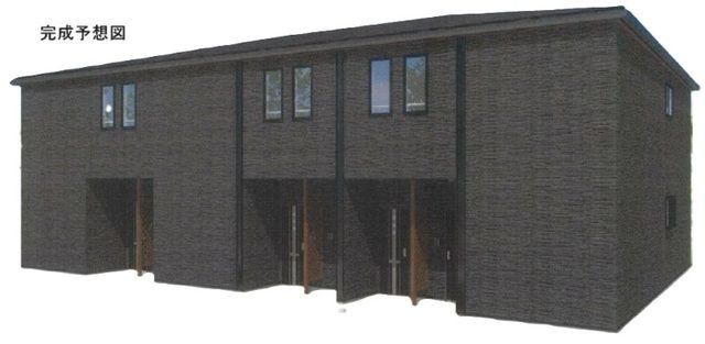 建物外観　完成パース