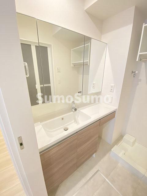 洗面設備　洗面所です