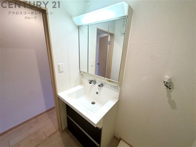 洗面設備　独立洗面化粧台付き☆