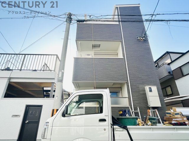 建物外観　オートロック、TVモニター付きインターホンで安心！