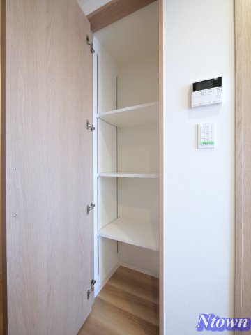 収納　収納があります