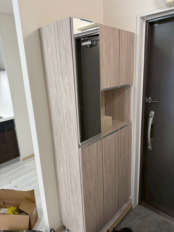 その他　便利なシューズボックス付き。お気に入りの靴を大切に保管。