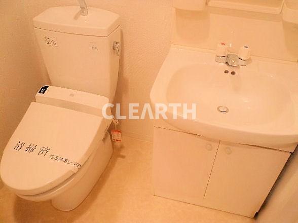 洗面設備　同棟内参考写真