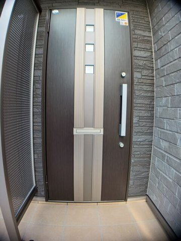 玄関　ゆったりとした玄関です