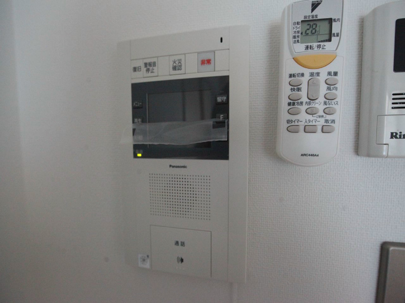 セキュリティ　ＴＶモニター付インターホン