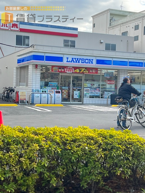 コンビニ　ローソン谷河内町2丁目店（コンビニ）まで545m