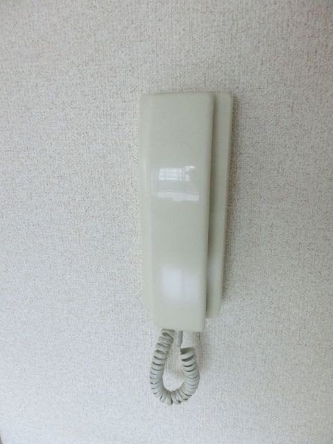 セキュリティ　インターホン付きです