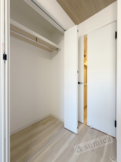 収納　たっぷりと収納できるクローゼット♪♪