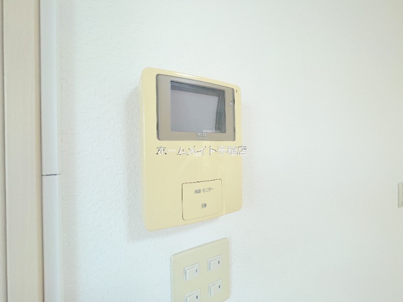 セキュリティ　モニター付きインターホン♪