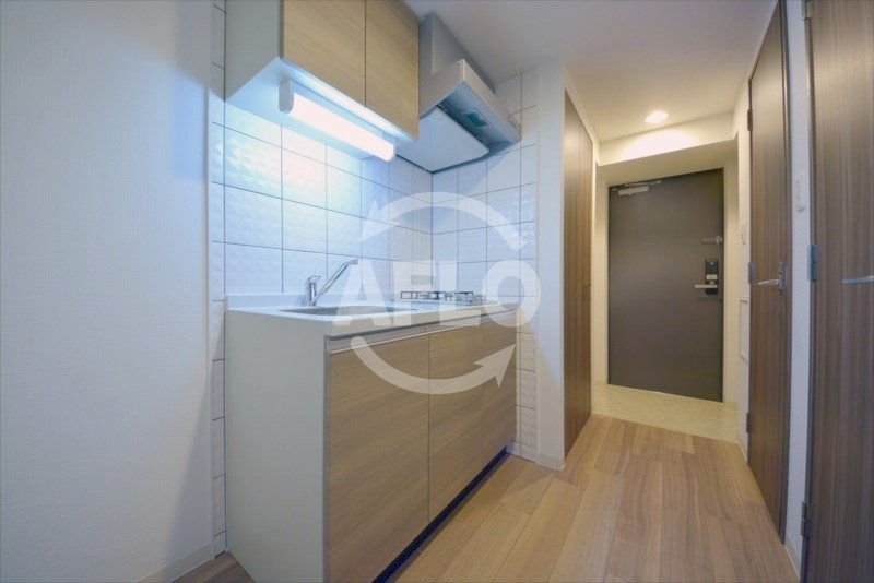 キッチン　エスリード中之島SOUTH　ガス2口コンロシステムキッチン