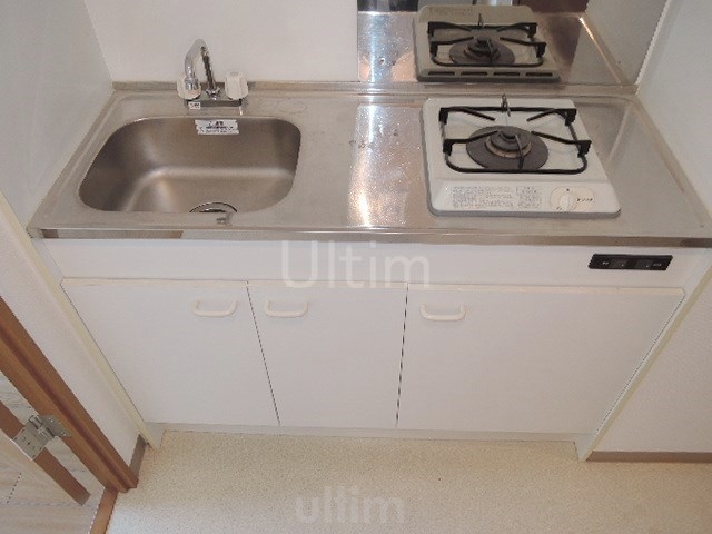 キッチン　ガスコンロ1口