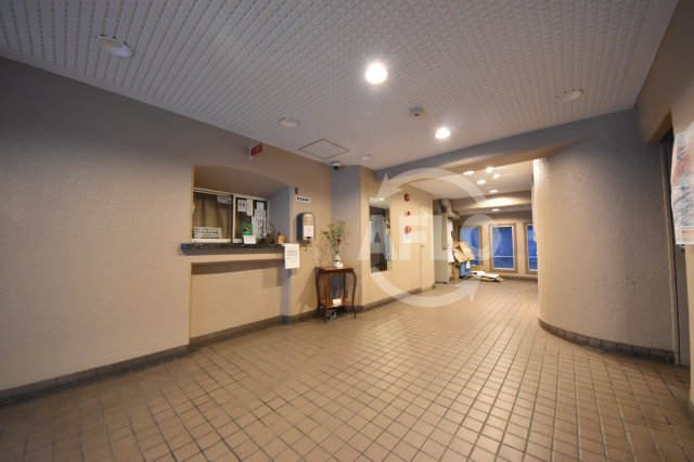 ロビー　天満橋筋ビューハイツ　ロビー