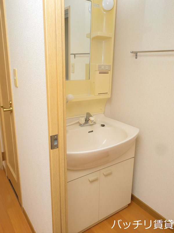 洗面設備　画像は別号室タイプの為、現状を優先致します。