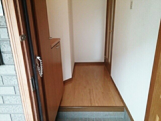 玄関　ゆったりとした玄関です