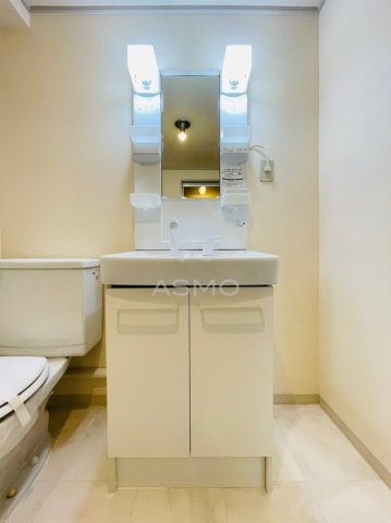 洗面設備　※同物件　別間取り　参考写真