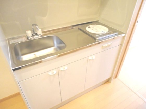 キッチン　IH１口コンロ付きキッチン