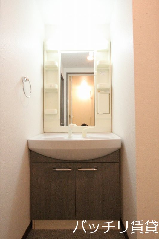 洗面設備　画像は別号室タイプの為、現状を優先致します。