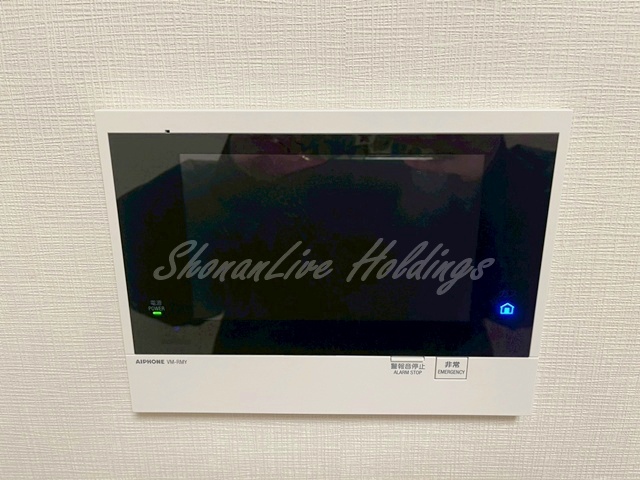 セキュリティ　モニター付きインターホンでセキュリティ安心♪