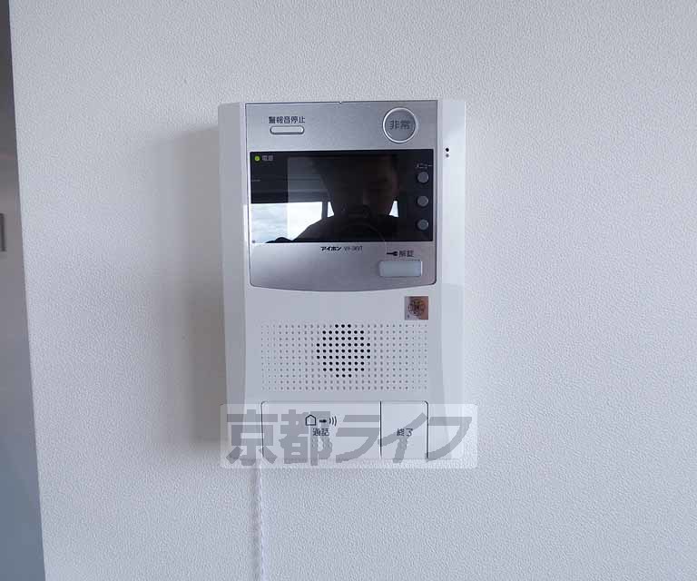 セキュリティ　顔が見えて安心です。