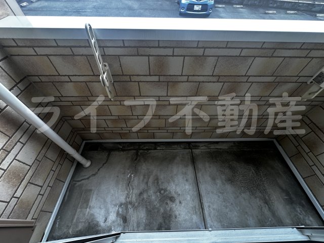 バルコニー　バルコニーがあります