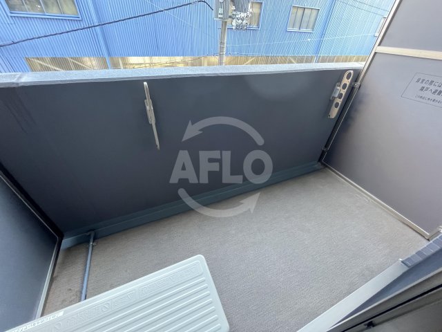 バルコニー　プレサンスOSAKA DOMECITY ワンダー　バルコニー